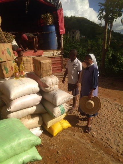 Distribution de riz Ambatofotsy Distribution de riz Ambatofotsy